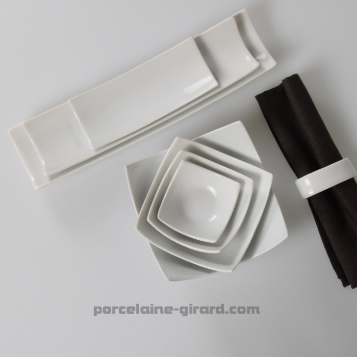 Ravier Background RAVIER RECTANGULAIRE DESIGN 30X8CM