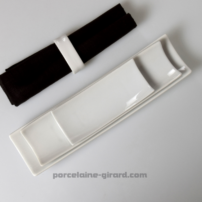 RAVIER RECTANGULAIRE DESIGN 26.5X7CM