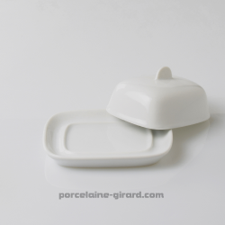 Beurrier individuel pour présenter élégamment le beurre./Hauteur 5.7cm dont plateau 1.6cm/