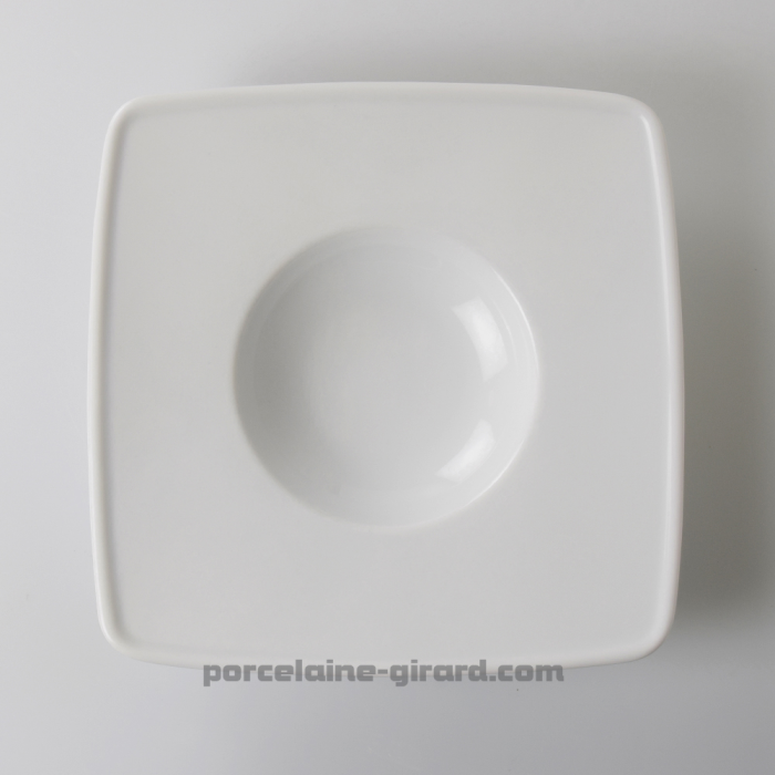 Cette assiette à dégustation et à risotto accueille vos meilleures préparations méditerranéennes. /Epatez vos invités avec un ri