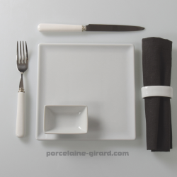 Mise en bouche rectangulaire 8.5cm x5.8cm HT 2.7cm 6cl/
