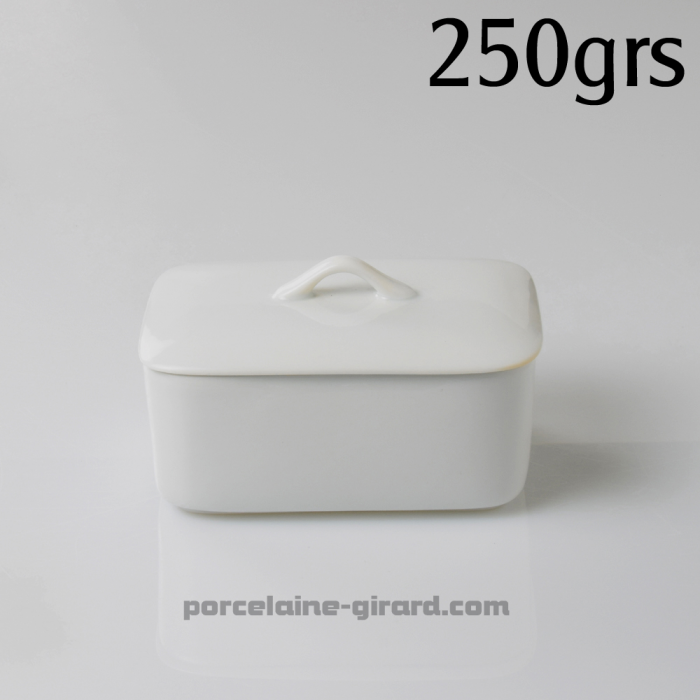 Nikou Boîte à beurre avec couvercle - Boîte à beurre scellée 250g avec  couvercle en bois Boîte de rangement Conteneur Bonne étanchéité Rangement