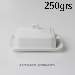 BEURRIER RECT BOUTON COUV 250G