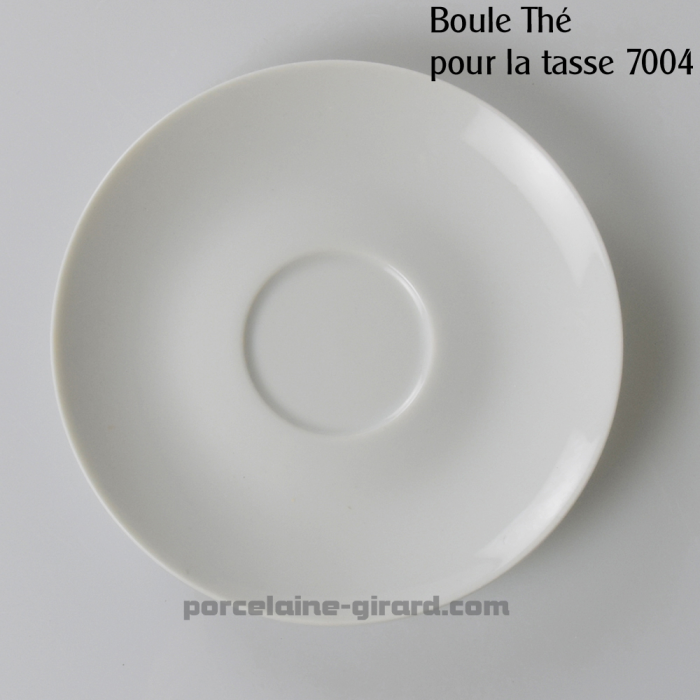 Sous tasse à Thé Louvre, /Se complète avec la tasse, ref 7004./La collection Louvre se décline en trois modèles: Déjeuner - Thé 