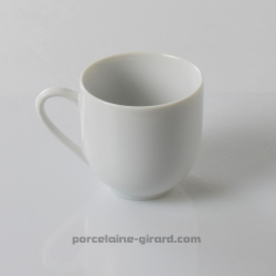 Tasse à Café Louvre, /Contenance 10cl./Se complète avec la sous tasse, ref 6407./La collection Louvre se décline en trois modèle