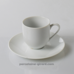 Sous tasse à Café Louvre, /Se complète avec la tasse, ref 6403./La collection Louvre se décline en trois modèles: Déjeuner - Thé