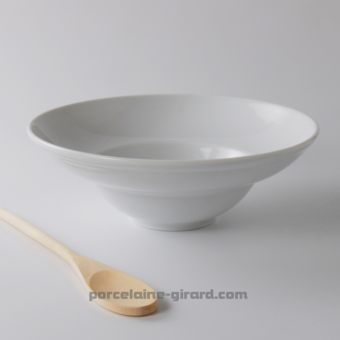 Assiette bol à pâtes en porcelaine 11 3/4'' - Assiette