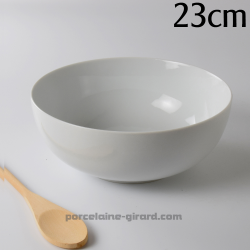 Saladier boule 23cm HT 9.5cm 