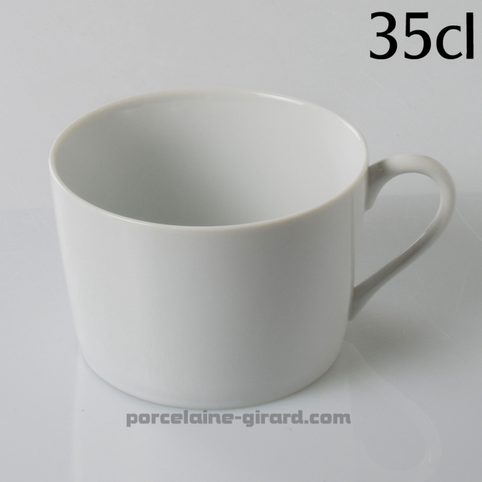 Tasse à dejeuner Empire, /Contenance 45cl./Se complète avec la sous tasse, ref 6095./La collection Empire se décline en trois mo