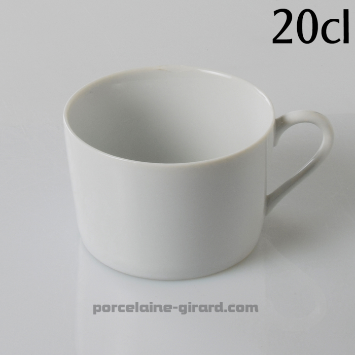 Tasse à Thé Empire, /Contenance 22cl./Se complète avec la sous tasse, ref 6084./La collection Empire se décline en trois modèles