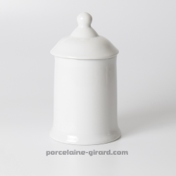 pot de cuisine en porcelaine avec son couvercle