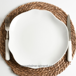 NUAGE ASSIETTE PLATE 28CM