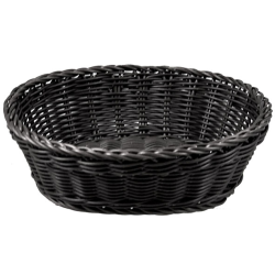 PANIER A PAIN NOIR OVAL