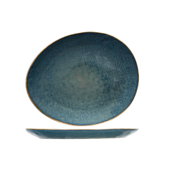 ASSIETTE OVALE LILOU 27X23CM