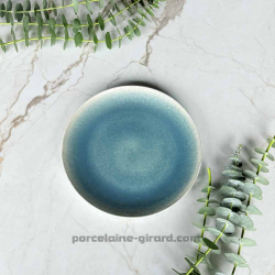ASSIETTE DESSERT AMEL BLEU 22C