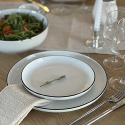 ASSIETTE DESSERT AGATHE 19CM