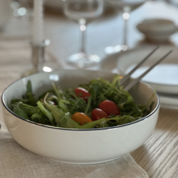 ASSIETTE CREUSE AGATHE 21CM