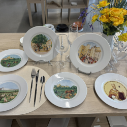 Assiette dessert Empire